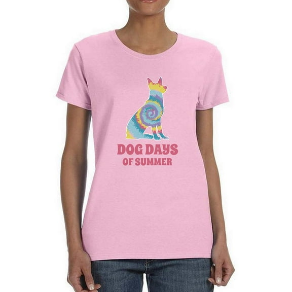 Dog Days Of Summer T-Shirt Women -Smartprints Designs, Female x-Large