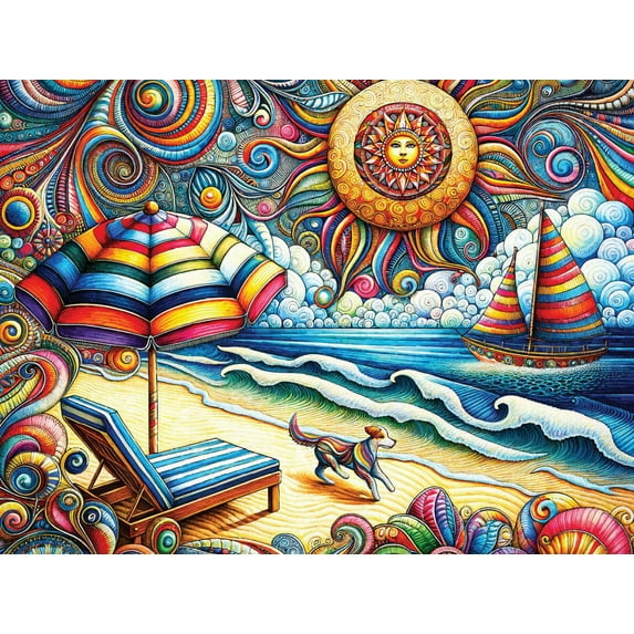 Dog Days of Summer Jigsaw Puzzles