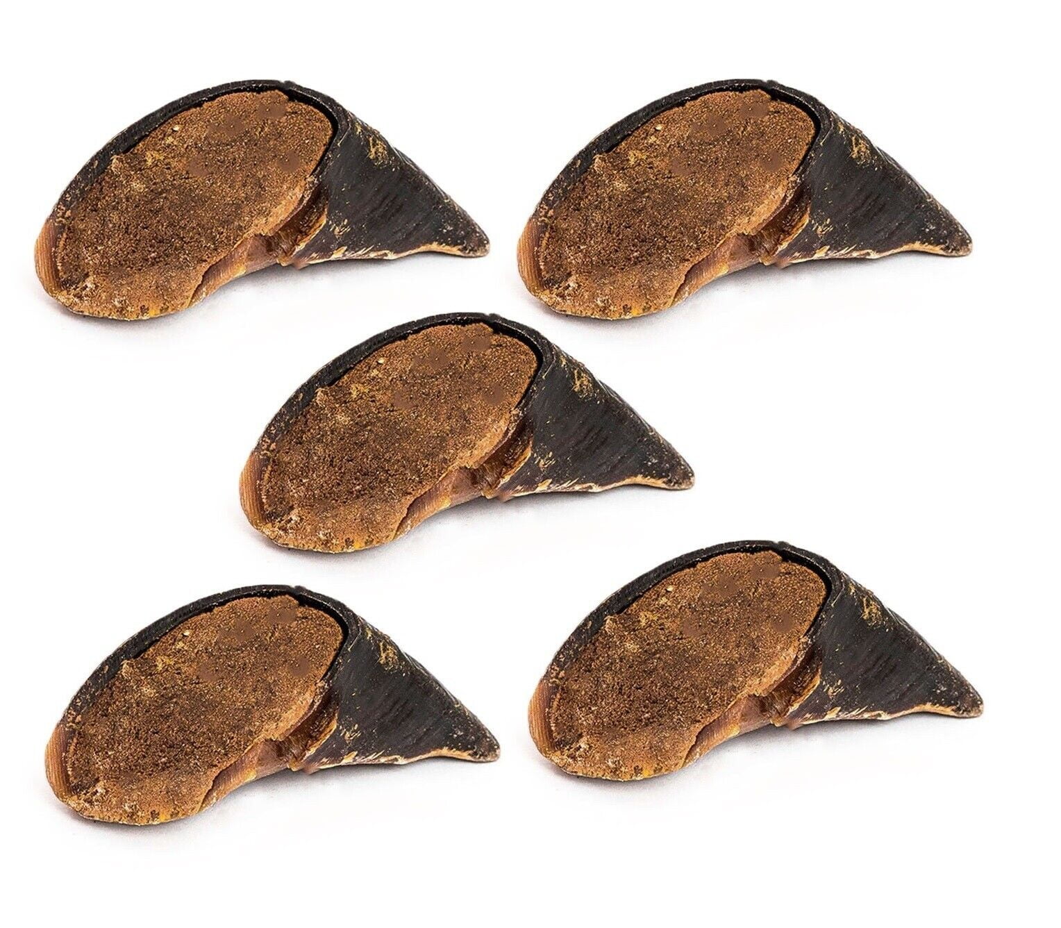 Dog Dental Chew Stuffed Filled Cow Hooves All Natural Healthy Beef