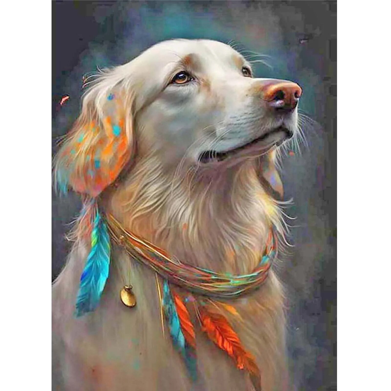 Dog Diamond Art Kits, Animal Diamond Art for Adults