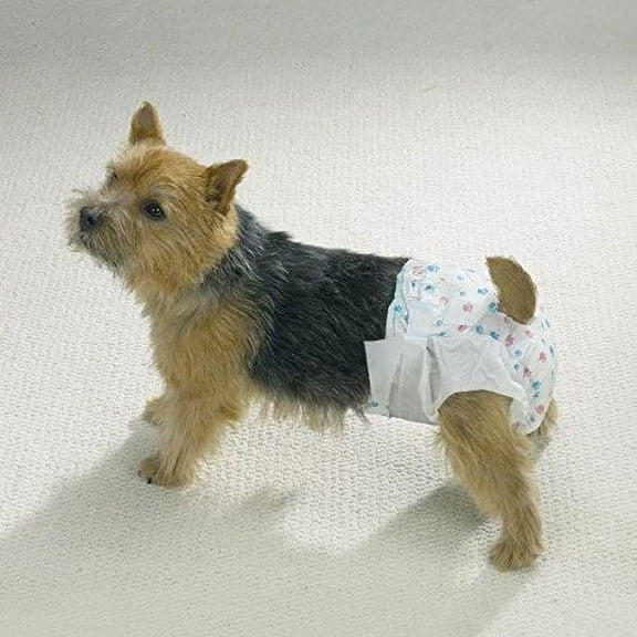 Dog Diaper Bulk Packs Disposable Doggie Diapers Helps Protect from Soiling !(Small 10 Pack)