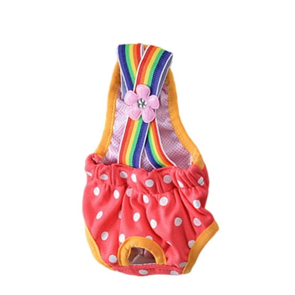 Dog Diaper Sanitary Panties Girl Dog Underwears Jumpsuits for Girl Dog Female Dogs Pet Suspenders Diaper Shorts
