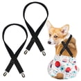 thumbnail image 1 of Dog Diapers Suspenders - 2 Pieces Dog Suspenders for Pet Clothes Apparel Diapers Pants Skirt Female Male Puppy Dog Harness Suspenders Belly Bands for Dog Diapers Dress, 1 of 7