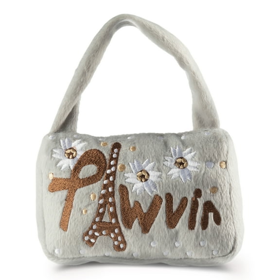 Dog Diggin Designs Runway Pup Collection | Unique Squeaky Parody Plush Dog Toys  Haute Couture Purses & Handbags