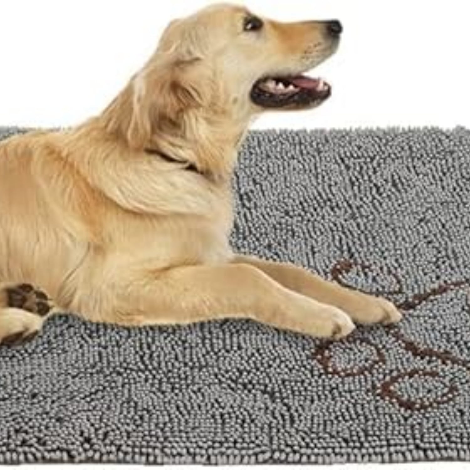 Microfiber Dog Paw Cleaning Mat Washable Dog Bed My Doggy Place