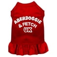 thumbnail image 1 of Dog Dress, Dog Dress, Screen Printed, "Aberdoggie  Fetch UK", 1 of 11
