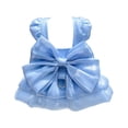 thumbnail image 1 of Dog Dress For Small By Wedding Style | Pet Clothes For Indoor Outdoor Use With D Ring Bow Tutu Skirt For Small Dogs And Cats, 1 of 3