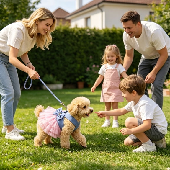 Dog Dress Girl Yorkie Clothes for Small Dogs Dresses for Puppies Girls Small Tutu Dress