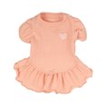 thumbnail image 1 of Dog Dress Ruffled Sleeve Soft Breathable Fashion Outfit Summer Dog Clothes Pet Shirt for Small and Medium Dogs, 1 of 8