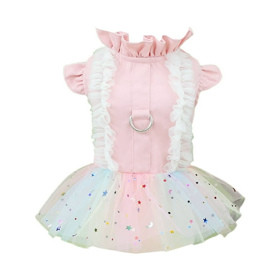 Dog Dress Tutu Skirt Dog Pet Cat Luxury Princess Wedding Dress Summer Dog Chihuahua Clothes