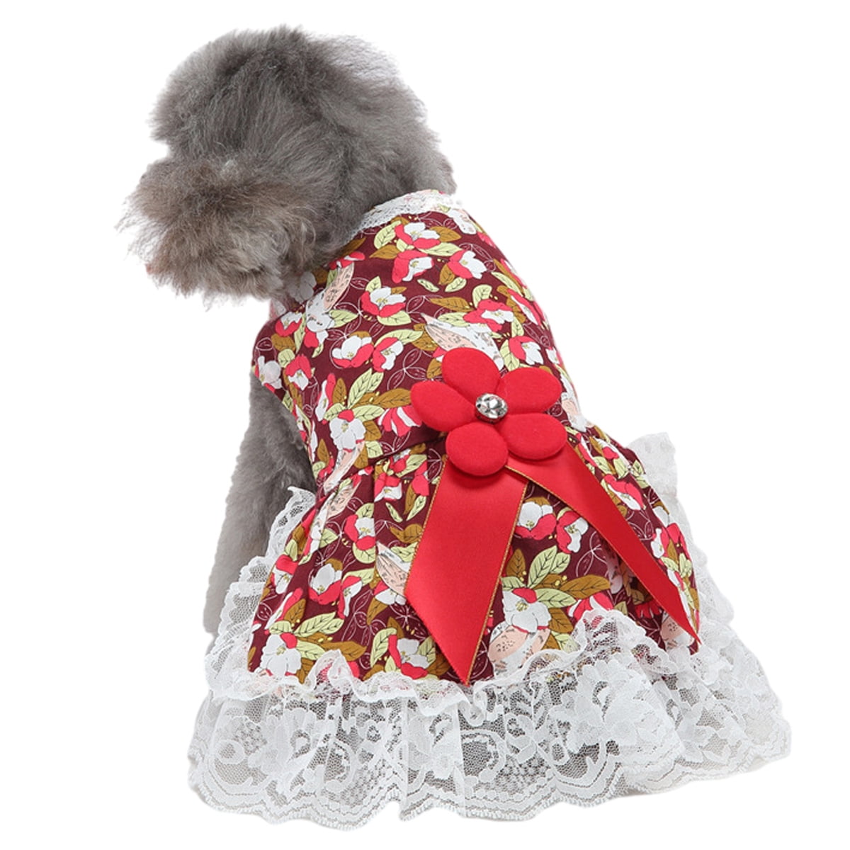 Dog Dresses for Christmas Wedding Birthday Party, Dogs Dress Puppy ...