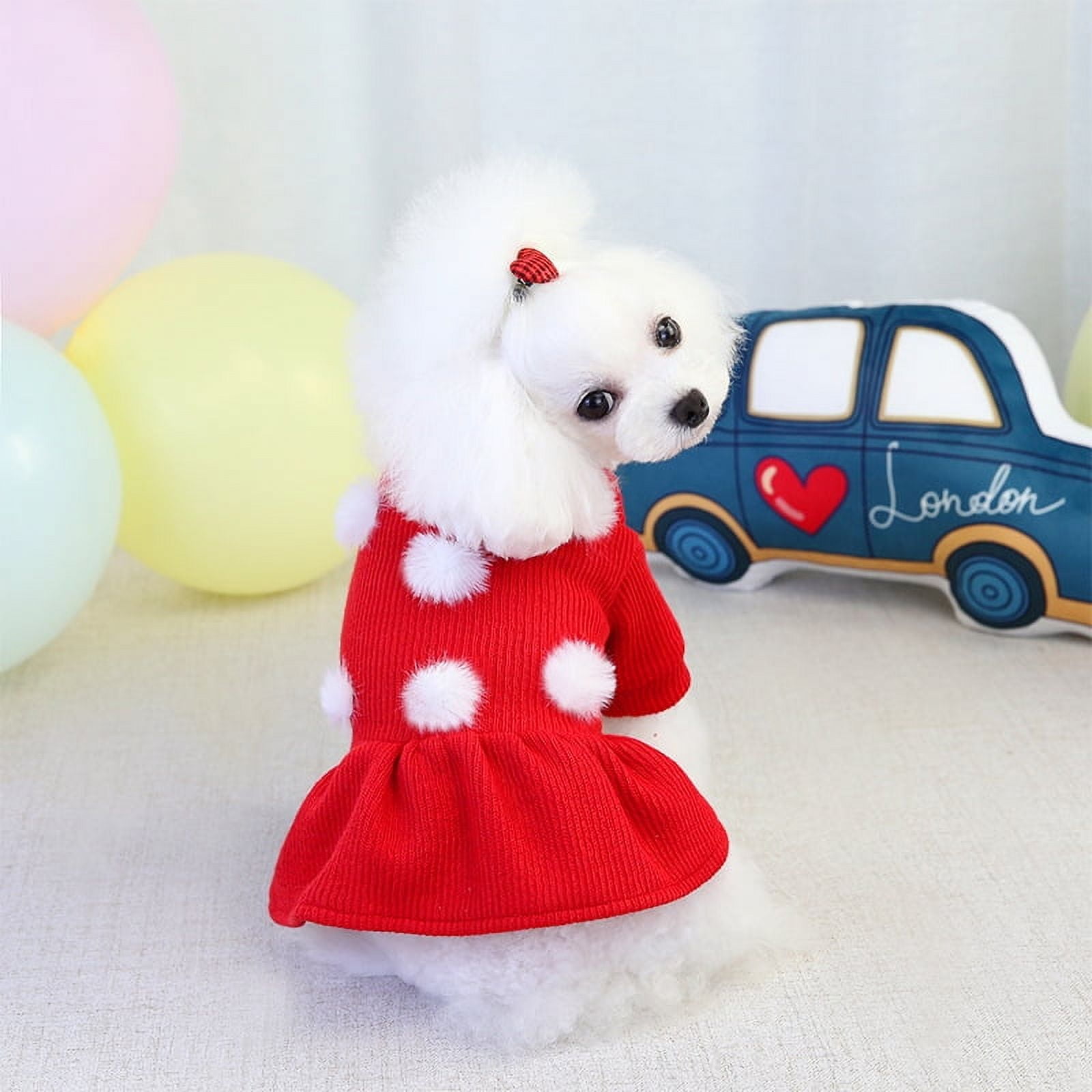 fitted lace wedding dress Fall in Love Thanksgiving Dog Dress main image 1