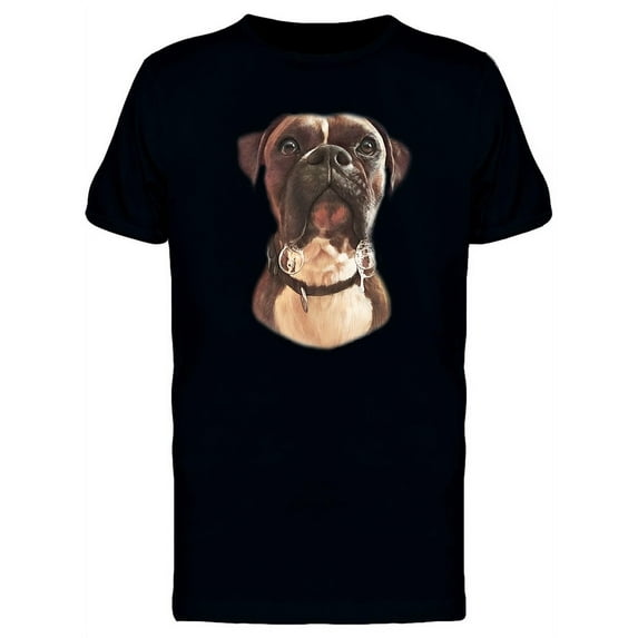 Dog Drooling Photo T-Shirt Men -Image by Shutterstock, Male Small