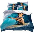 thumbnail image 1 of Dog Duvet Cover Set,Bedding Set for Kids and Adult, Home Decor,Twin Size, 1 of 4
