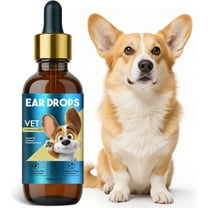 Dog Ear Cleaner Solution, Ear Cleaner for Dogs and Cats, 60ML