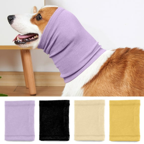 Dog Ear Cover Hair Cover for Long-haired Dogs Pet Ear Cover Comfortable Cotton Dog Ear for Anxiety Relief Noise Reduction Ear Protection Pet Supplies