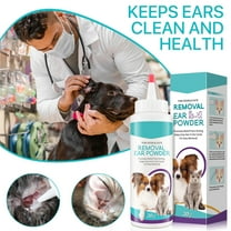 Dog Ear Hair Removal Powder Formula Safe Pet Grooming Supplies for At-Home Care