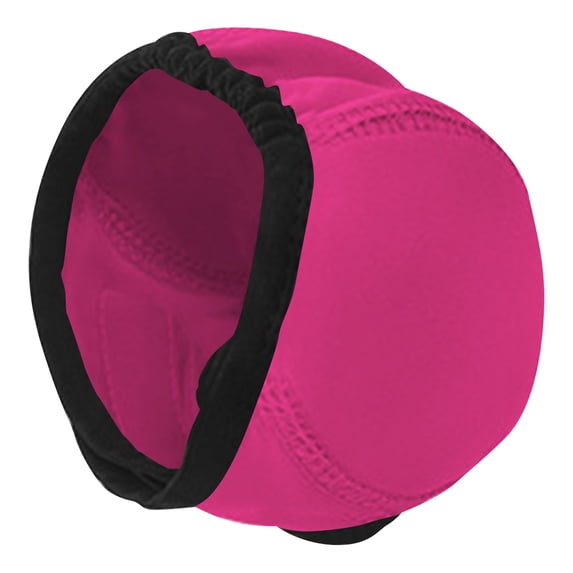 Dog Ear Muffs Medium Size Magenta Noise Protection for Bathing and Outdoor Use