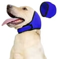 thumbnail image 1 of Dog Ear Muffs Noise Protection, Calming Ear Covers with Soft Padding-Adjustable Headcover for Dog, Dogs Headband for Bathing, Dark Blue,M, 1 of 6