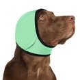 thumbnail image 1 of Dog Ear Muffs Noise Protection, Calming Ear Covers with Soft Padding-Adjustable Headcover for Dog, Dogs Headband for Bathing, Light Green,S, 1 of 4