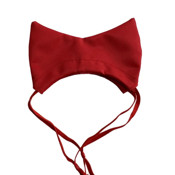 Dog Ear Protection, Ear ProtectionforDogs, Waterproof Fabric, Adjustable Strap, Dog Ear CoversforBath, Dog Bath, Pet Grooming, Red, 1 Pc, Pet Headgear