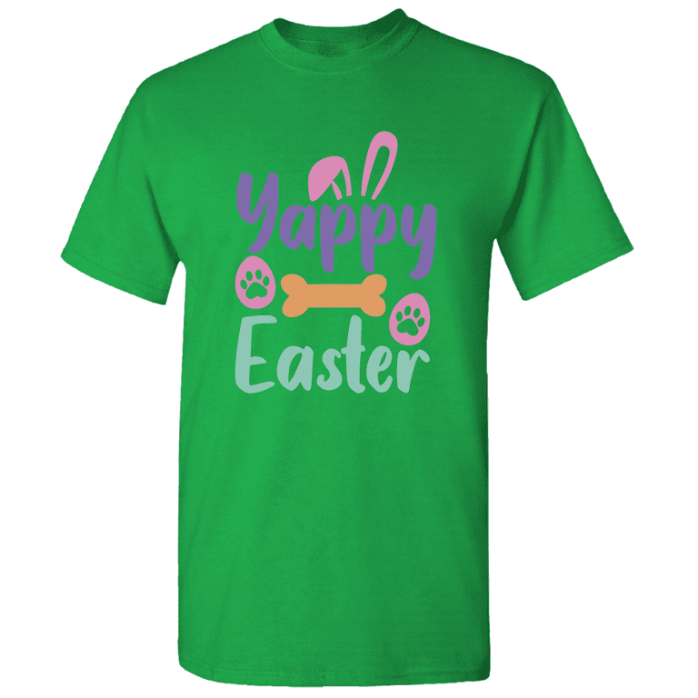Yappy Easter Funny Dog Easter Shirt Novelty Dog Lover T Shirt Walmart