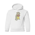 thumbnail image 1 of Dog Eating Waterme Hoodie Juniors -Image by Shutterstock,  x-Large, 1 of 4