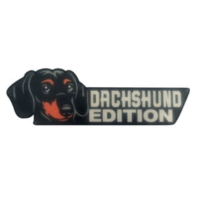 Dog Edition Car Badges Laser Cutting Car Vehicle Emblem,3D Car Badge Automotive Decals Stickers Funy Animal Decor Car Accessories Gifts for Car Truck Rv Boat Exterior Decoration