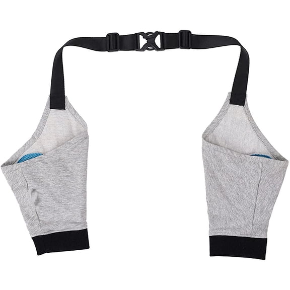 Dog Elbow Protector for Calluses, Recovery Suit for Front Legs, Cone Collar Alternative to Stop Licking Wounds, Cover Sleeve for Small Medium Large Dogs - Grey M