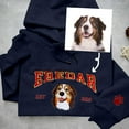 thumbnail image 1 of Dog Embroidery Hoodie Custom Pet Photo Sweatshirt Mom DIY Design Dogs Sweatshirt Tunic Jacket Womens Hoodie with Zipper Zip up Hooded Sweatshirt Women Sweaters Women Sleep Hoodie Sweatshirt Women, 1 of 3