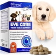 thumbnail image 1 of Dog Eye Care Supplement – 180 Chewable Tablets – Vision & Immune Support for Dogs, 1 of 1