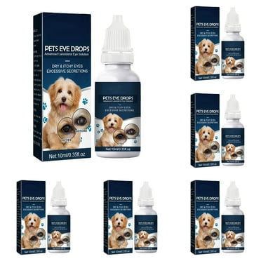 Dog Eye Drops For Dry Eyes 15% Advanced Lanosterol Eye Solution For Recommend Comfort Reliever Eye Itchy 10ML Tibetan Accessories Care Accessories Pet Supplies For Cat Bath Pet Accessories For