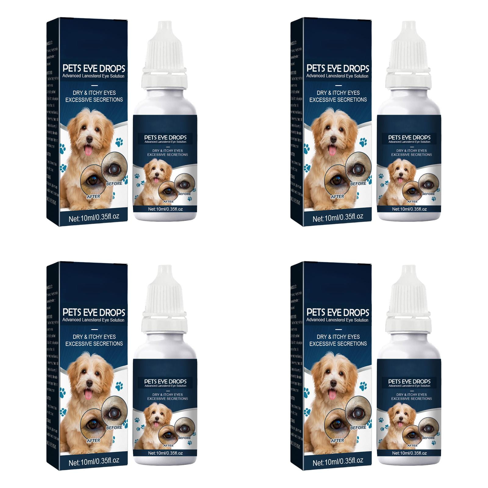 Dog Eye Drops For Dry Eyes 15 Advanced Lanosterol Eye Solution For Recommend Comfort Reliever Eye Itchy 10ML Battery Powered Dog Dog Accessories Small Dogs Dog Leash Accessories Accessories For Walmar...