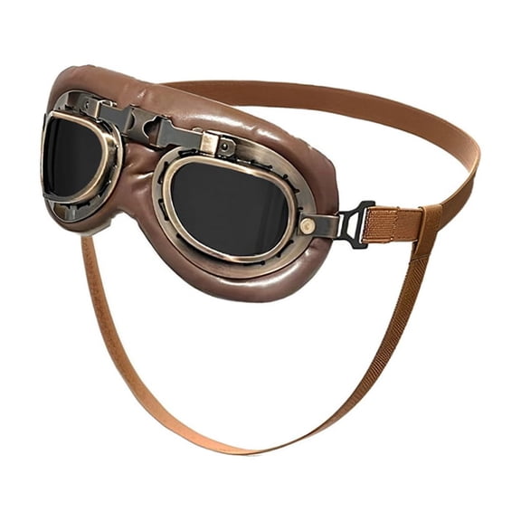 Dog Eyeglasses Retro Design Padding Windproof Goggles For Outdoor Event