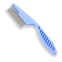 Dog Face Comb, Flea Comb for Dogs, Fine Tooth Tear Stain Remover Metal Comb, Removes Crust, Mucus, and Stains, Face Brush for Poodles & Other Breeds, Grooming Comb for Pets, Small [We Love Doodles]