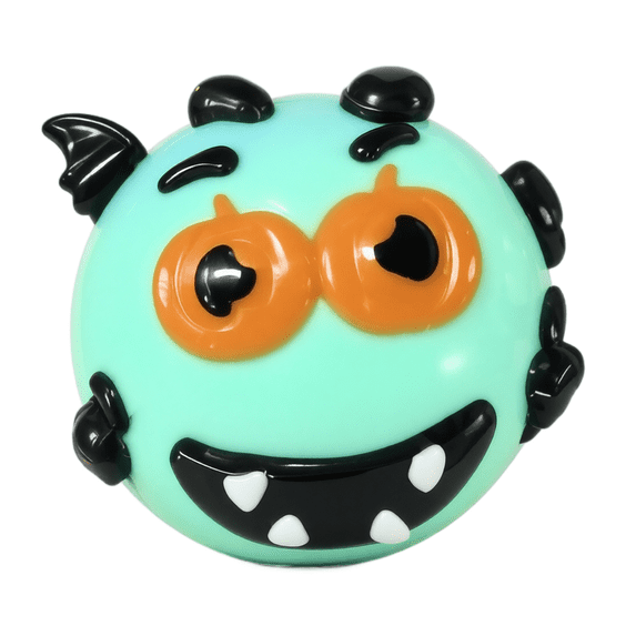 Dog Face Halloween Squishy, Devil-Themed Dog Face Swap Squishy, Soft Moldable Sensory Balls for Stress Relief, Surprise Halloween Gifts
