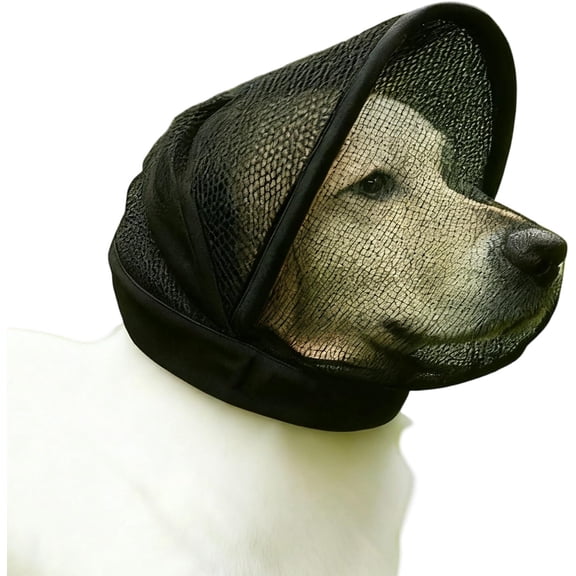 Dog Face Mesh Cover Protective Head Guard
