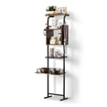 thumbnail image 1 of Dog Feeding Station with Storage, Elevated Stand for Large Dogs, Raised Pet Feeder Organizer with Shelves, Metal Frame, Non-Slip, Adjustable Height, 1 of 7