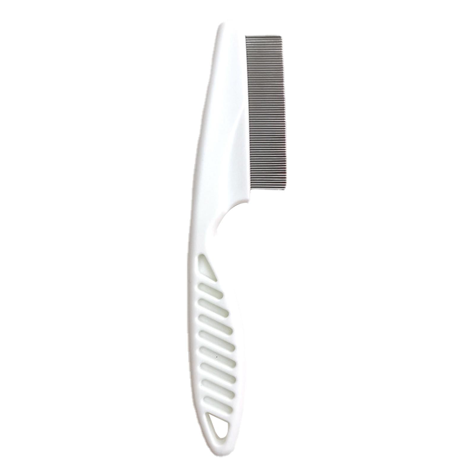 Dog Flea Comb, Pet Flea Comb With Non slip Handle, Upgraded Handle Dog ...