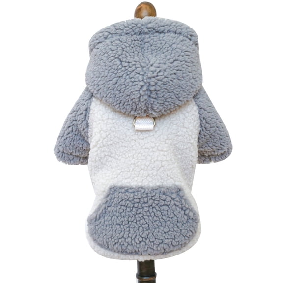 Dog Fleece Coat Pet Cold Weather Clothes Winter Doggies Sweatshirt Pet Sweaters