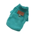thumbnail image 1 of Dog Fleece Sweatshirt, Teal Pet Pullover With Fashion Patch, Warm & Cozy For Small Medium Large Dogs, Daily Wear, Outdoor Activities, Xxxxl Size, 1 of 7