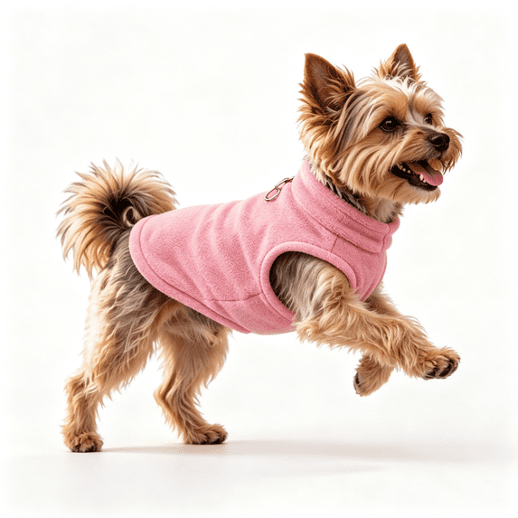 Dog Fleece Vest Sweater , Leash Ring, For XS & Small Dogs, Cats & Puppies, Soft, Lightweight & Warm Pullover Dog Coat, Pet Jacket for Fall, Winter, Spring, Autumn