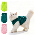 thumbnail image 1 of Dog Fleece Vest Sweater , Leash Ring, For XS & Small Dogs, Cats & Puppies, Soft, Lightweight & Warm Pullover Dog Coat, Pet Jacket for Fall, Winter, Spring, Autumn, 1 of 6