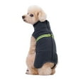 thumbnail image 1 of Dog Fleece Vest,Winter Warm Jacket Sweater with D-Ring,Cold Weather Coat for Small Medium Dogs Cats Dark Gray 2XL, 1 of 5