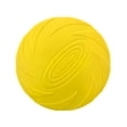 thumbnail image 1 of Dog Flying Disc, 1 Pack Dog Flyer Toys, Soft Rubber Interactive Lightweight Flying Disc Dog Toy for Small Large Dogs - Floats in Water & Safe on Teeth, 5.9 inch, 1 of 4