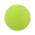 thumbnail image 1 of Dog Flying Disc, 1 Pack Dog Flyer Toys, Soft Rubber Interactive Lightweight Flying Disc Dog Toy for Small Large Dogs - Floats in Water & Safe on Teeth, 5.9 inch, 1 of 4