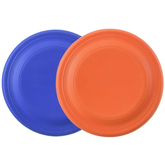 Dog Flying Disc (2 Pack) - Durable Rubber Flying Disc Dog Toy - 9.25" Indestructible Rubber Dog Flying Disc - Puncture Resistant & Bite Resistant Extremely - for Medium Large Dogs