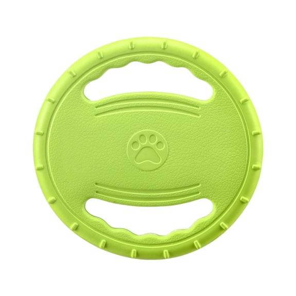Dog Flying Disc, Durable Soft EVA Flying Ring For Aggressive Chewers, Interactive Fetch & Training Toy, Floats In Water, Safe On Teeth & Gums, Beach Pool Play