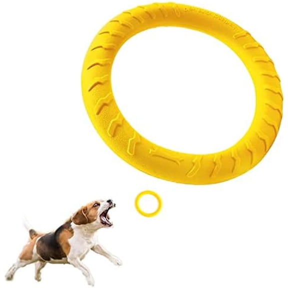 Dog Flying Disc,Floating Dog Ring Toys, Indestructible Dog Chew Toys for Small Chewers Dog Toys for Pool,Float Durable Outdoor &Indoor Puppy Toy for Throwing,Catching,Swimming,Training