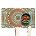 thumbnail image 1 of Dog Food Mat 12x20 inch Mandala Ethnic Tribal Boho Pet Feeding Mat Absorbent Waterproof Non-Slip Durable Dog Food Mat for Kitchen and Bathroom, 1 of 5